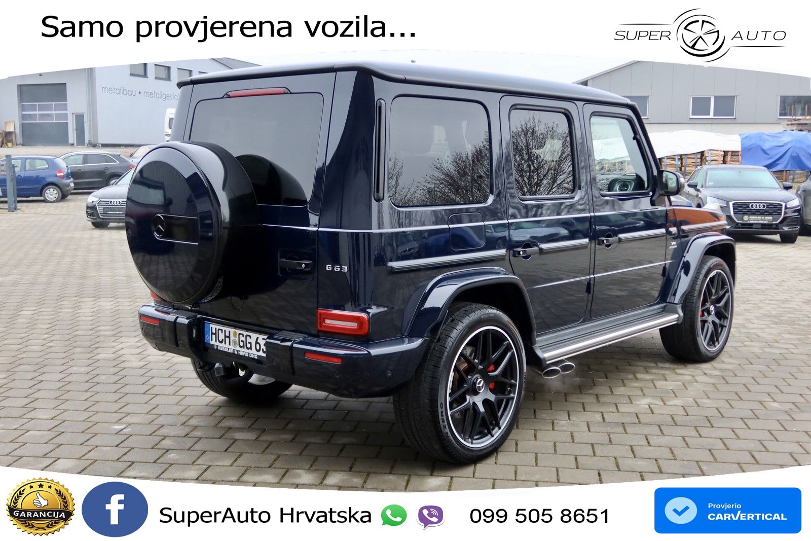 Mercedes AMG G 63 Long V8 (585 KS) 4MATIC 9G-TRONIC AMG SPEEDSHIFT TCT LED+GR SJED+ACC