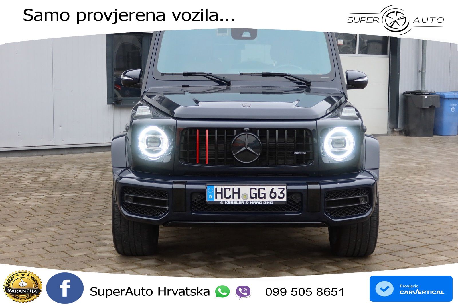 Mercedes AMG G 63 Long V8 (585 KS) 4MATIC 9G-TRONIC AMG SPEEDSHIFT TCT LED+GR SJED+ACC