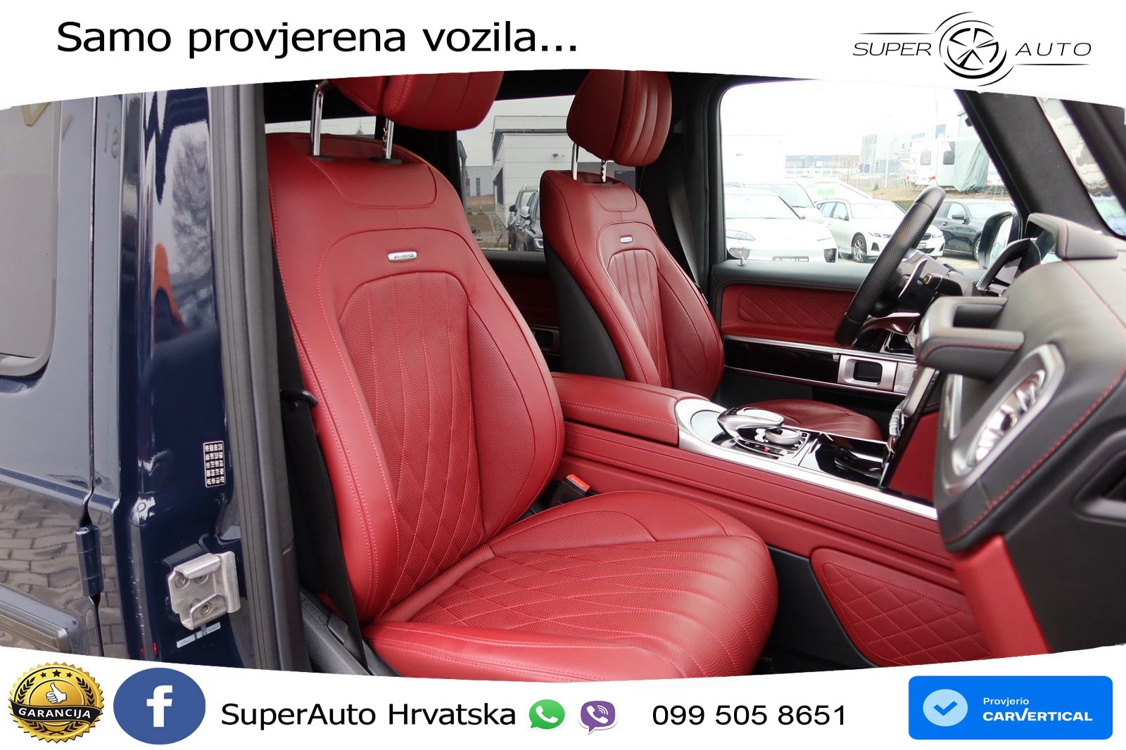 Mercedes AMG G 63 Long V8 (585 KS) 4MATIC 9G-TRONIC AMG SPEEDSHIFT TCT LED+GR SJED+ACC