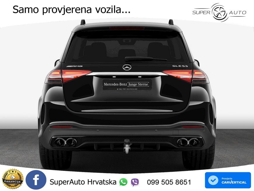 Mercedes AMG GLE 53 (435 KS) EQ Boost 4MATIC+ AMG SPEEDSHIFT TCT 9G LED+GR SJED+ACC