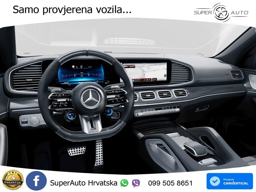 Mercedes AMG GLE 53 (435 KS) EQ Boost 4MATIC+ AMG SPEEDSHIFT TCT 9G LED+GR SJED+ACC