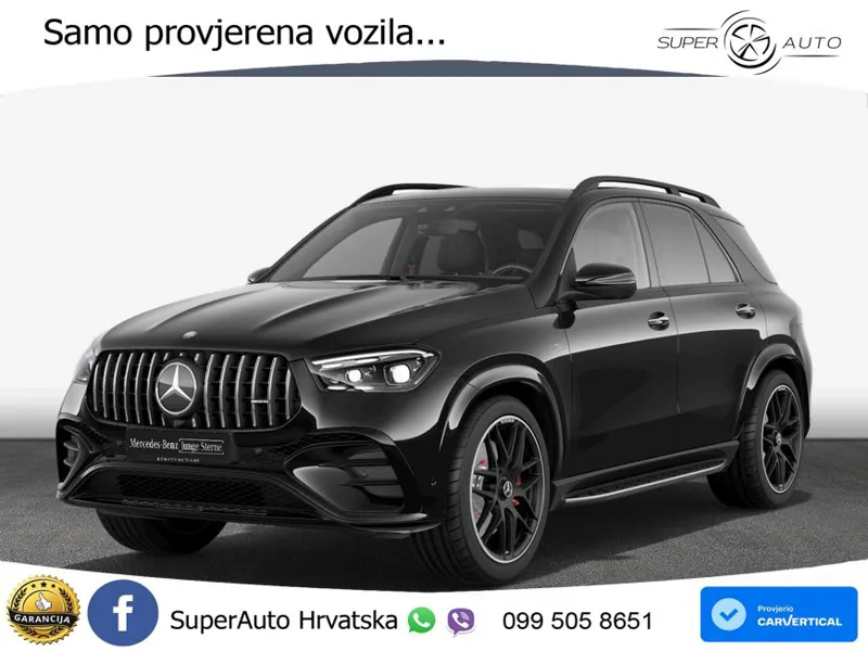Mercedes AMG GLE 53 (435 KS) EQ Boost 4MATIC+ AMG SPEEDSHIFT TCT 9G LED+GR SJED+ACC