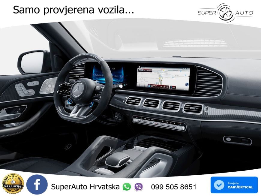 Mercedes AMG GLE 53 (435 KS) EQ Boost 4MATIC+ AMG SPEEDSHIFT TCT 9G LED+GR SJED+ACC