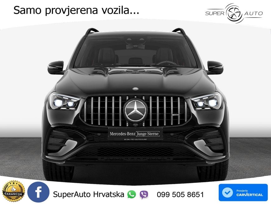 Mercedes AMG GLE 53 (435 KS) EQ Boost 4MATIC+ AMG SPEEDSHIFT TCT 9G LED+GR SJED+ACC