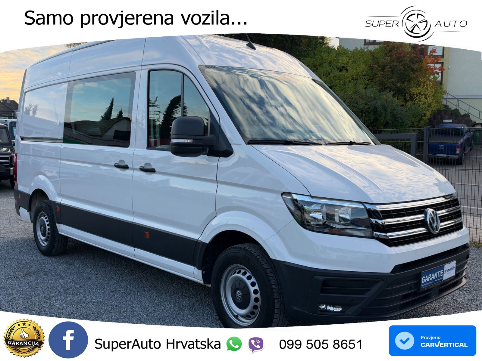 Volkswagen CRAFTER MIXTO L2H2 KLIMA STANDHEIZUNG 6-SITZER 140 KS