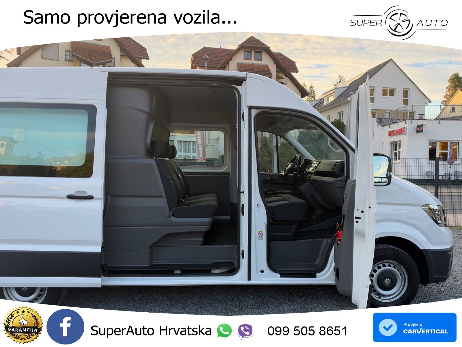 Volkswagen CRAFTER MIXTO L2H2 KLIMA STANDHEIZUNG 6-SITZER 140 KS