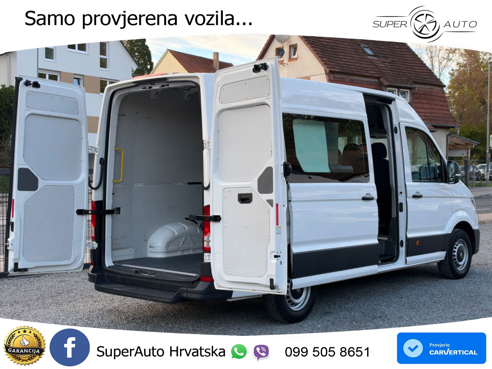 Volkswagen CRAFTER MIXTO L2H2 KLIMA STANDHEIZUNG 6-SITZER 140 KS