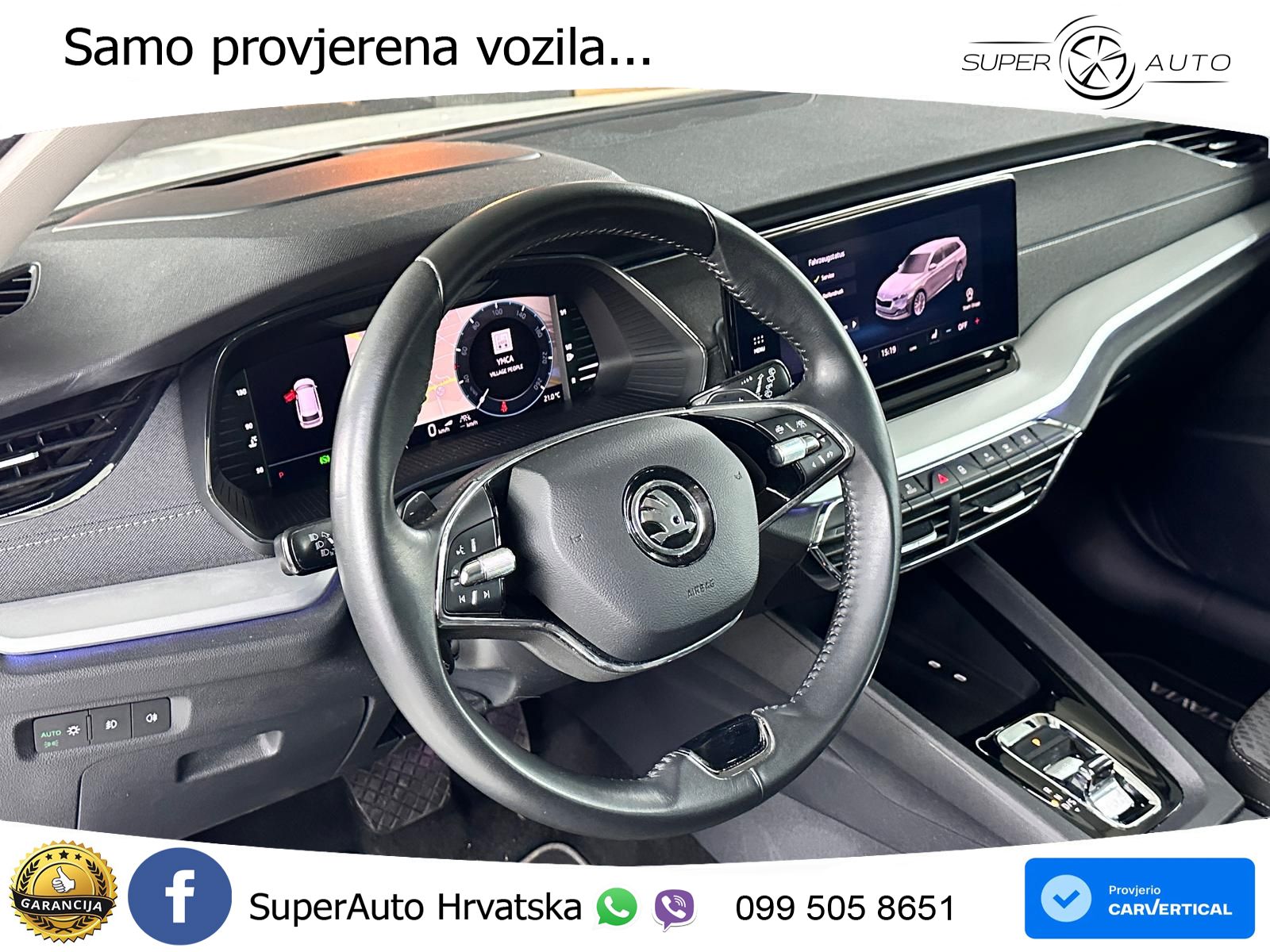 Škoda Octavia Combi 2.0 TDI (150 KS) DSG LED+GR SJED+ACC