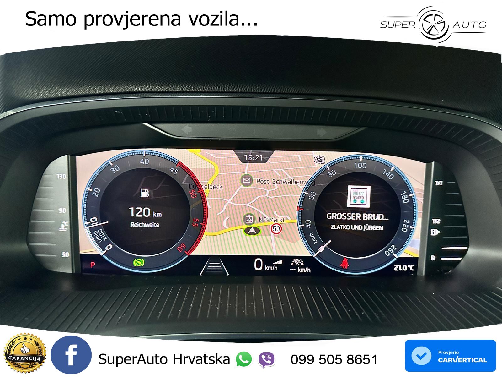 Škoda Octavia Combi 2.0 TDI (150 KS) DSG LED+GR SJED+ACC