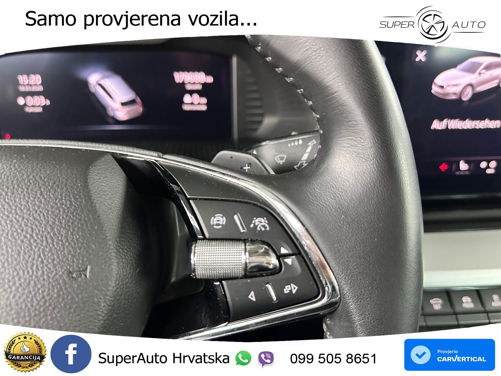 Škoda Octavia Combi 2.0 TDI (150 KS) DSG LED+GR SJED+ACC
