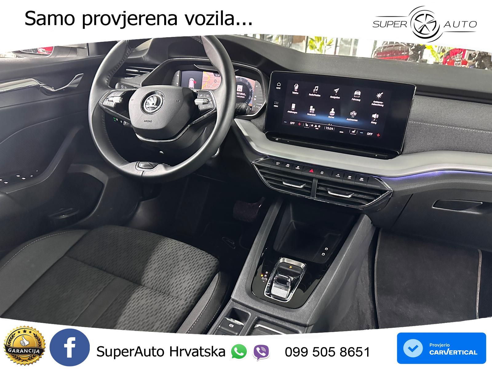 Škoda Octavia Combi 2.0 TDI (150 KS) DSG LED+GR SJED+ACC