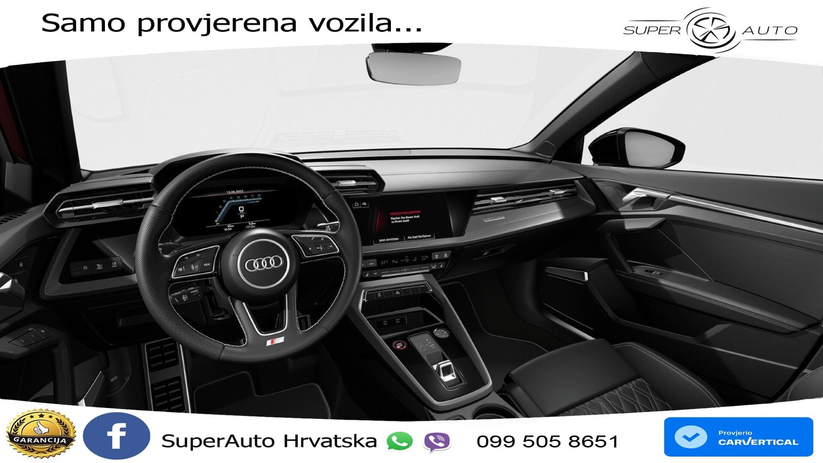 Audi S3 2.0 TFSI (310 KS) quattro S tronic MATRIX+GR SJED+KAM