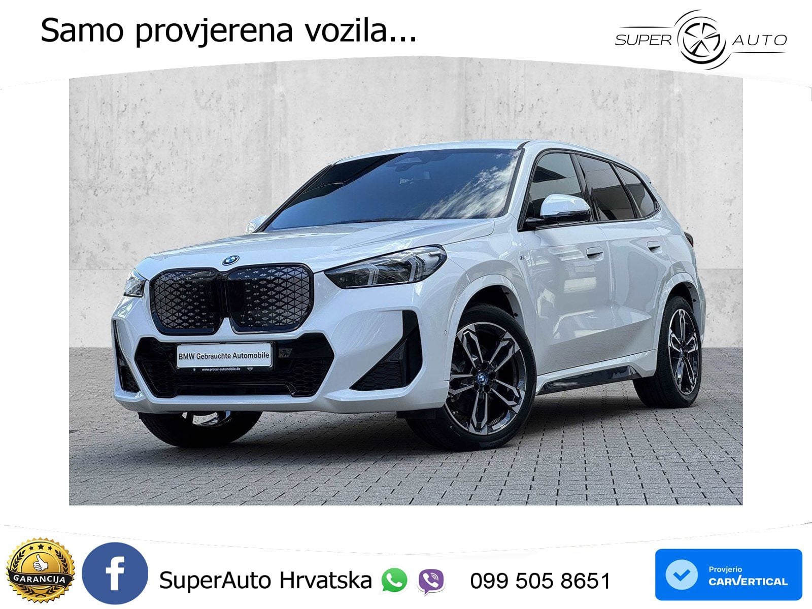 BMW iX1 68 kWh (313 KS) xDrive30 M Sport LED+GR SJED+ACC