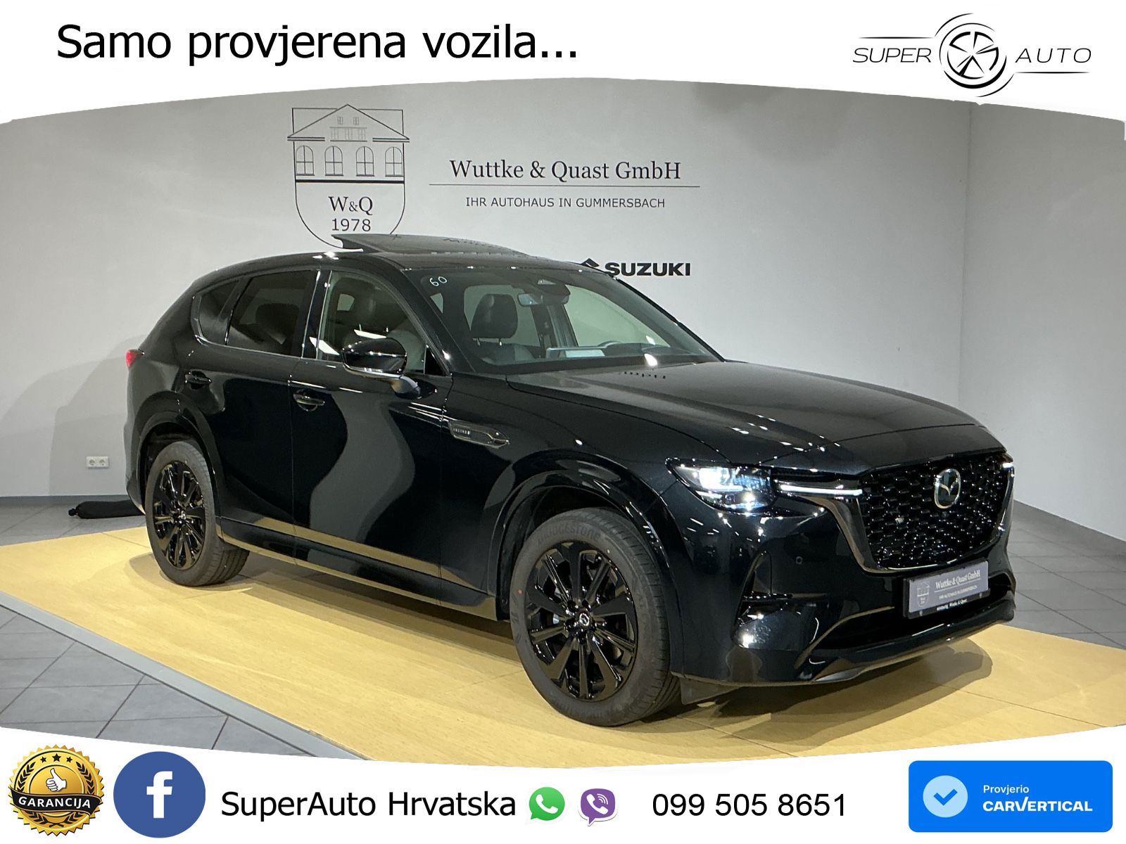Mazda CX-60 3.3 e-Skyactiv D (254 KS) AWD Automatic LED+GR SJED+ACC