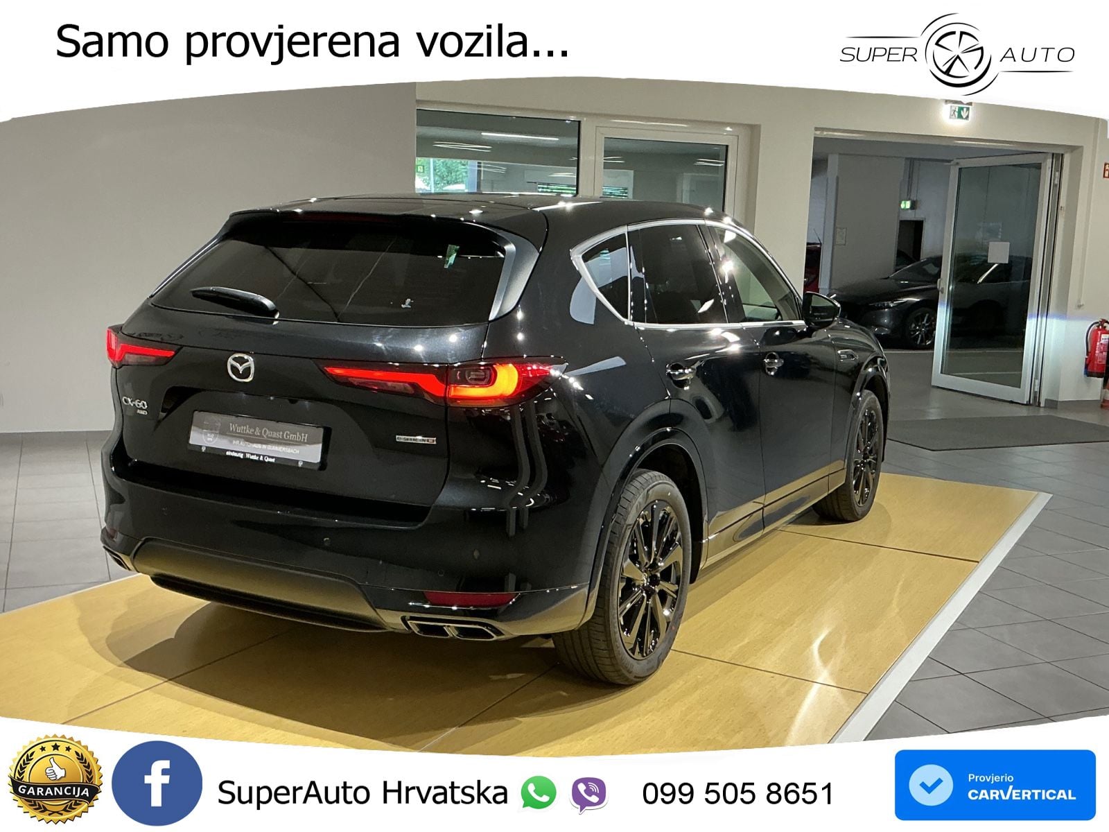 Mazda CX-60 3.3 e-Skyactiv D (254 KS) AWD Automatic LED+GR SJED+ACC