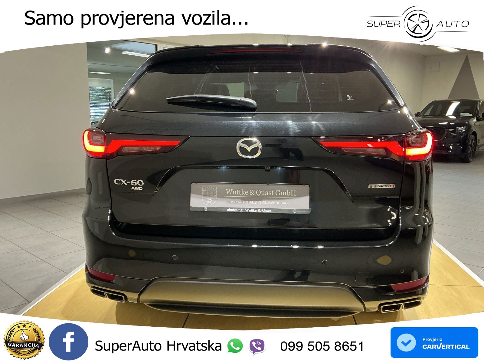 Mazda CX-60 3.3 e-Skyactiv D (254 KS) AWD Automatic LED+GR SJED+ACC