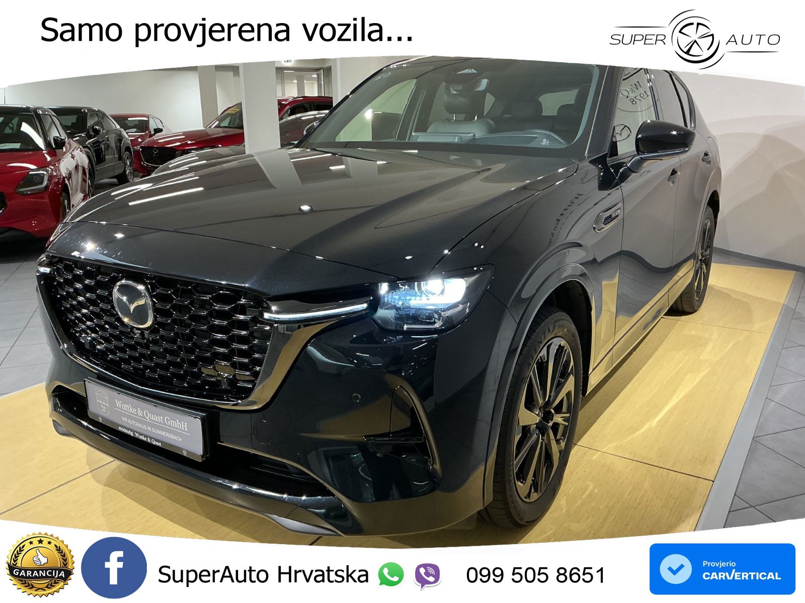 Mazda CX-60 3.3 e-Skyactiv D (254 KS) AWD Automatic LED+GR SJED+ACC