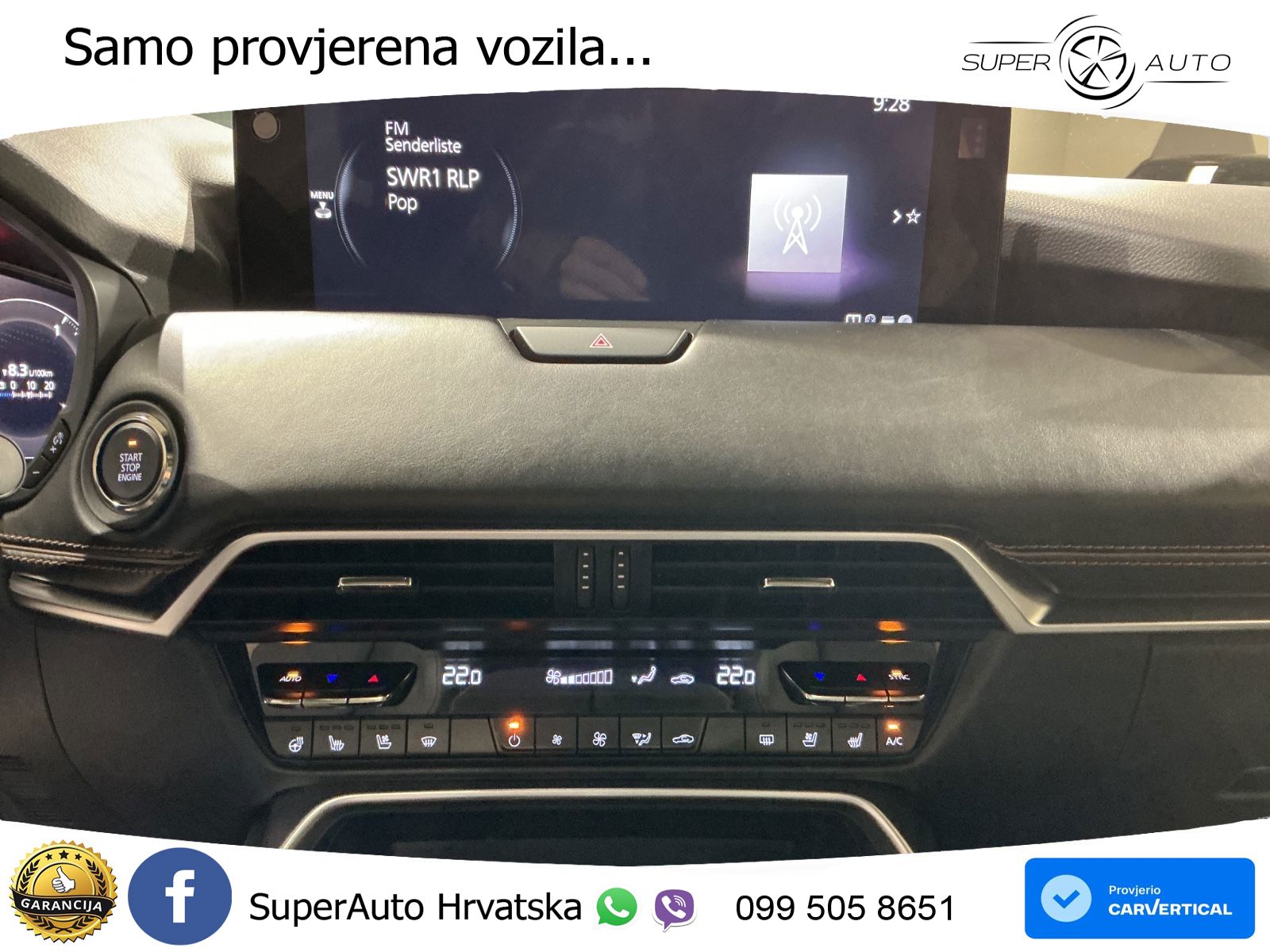 Mazda CX-60 3.3 e-Skyactiv D (254 KS) AWD Automatic LED+GR SJED+ACC