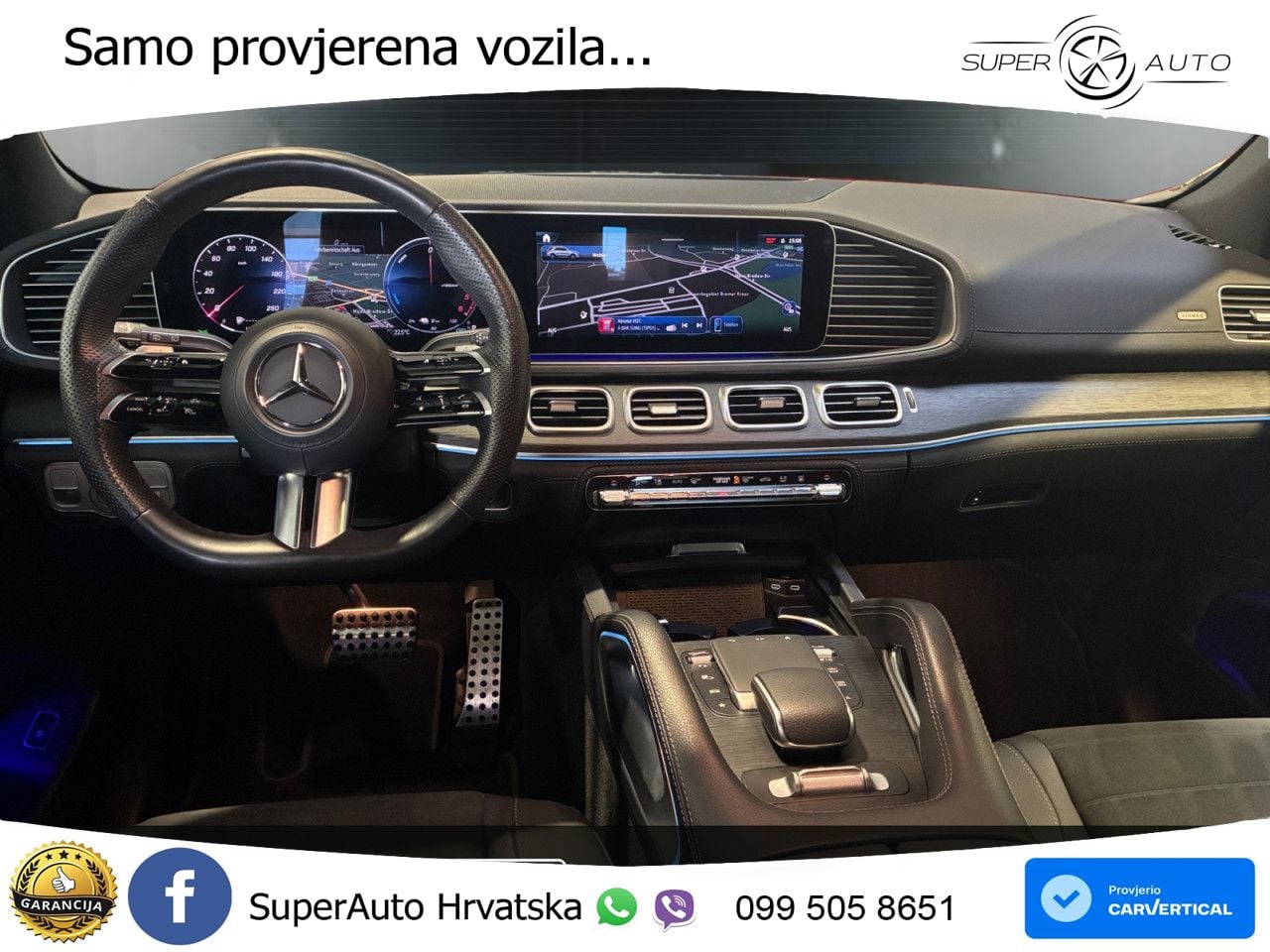 Mercedes GLE 350de (333 KS) 4MATIC 9G-TRONIC AMG ZRAČNI+ACC+GR SJED+KAM+PANO