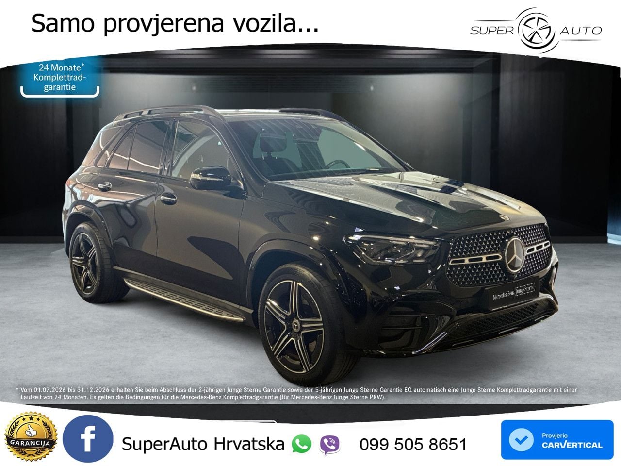 Mercedes GLE 350de (333 KS) 4MATIC 9G-TRONIC AMG ZRAČNI+ACC+GR SJED+KAM+PANO