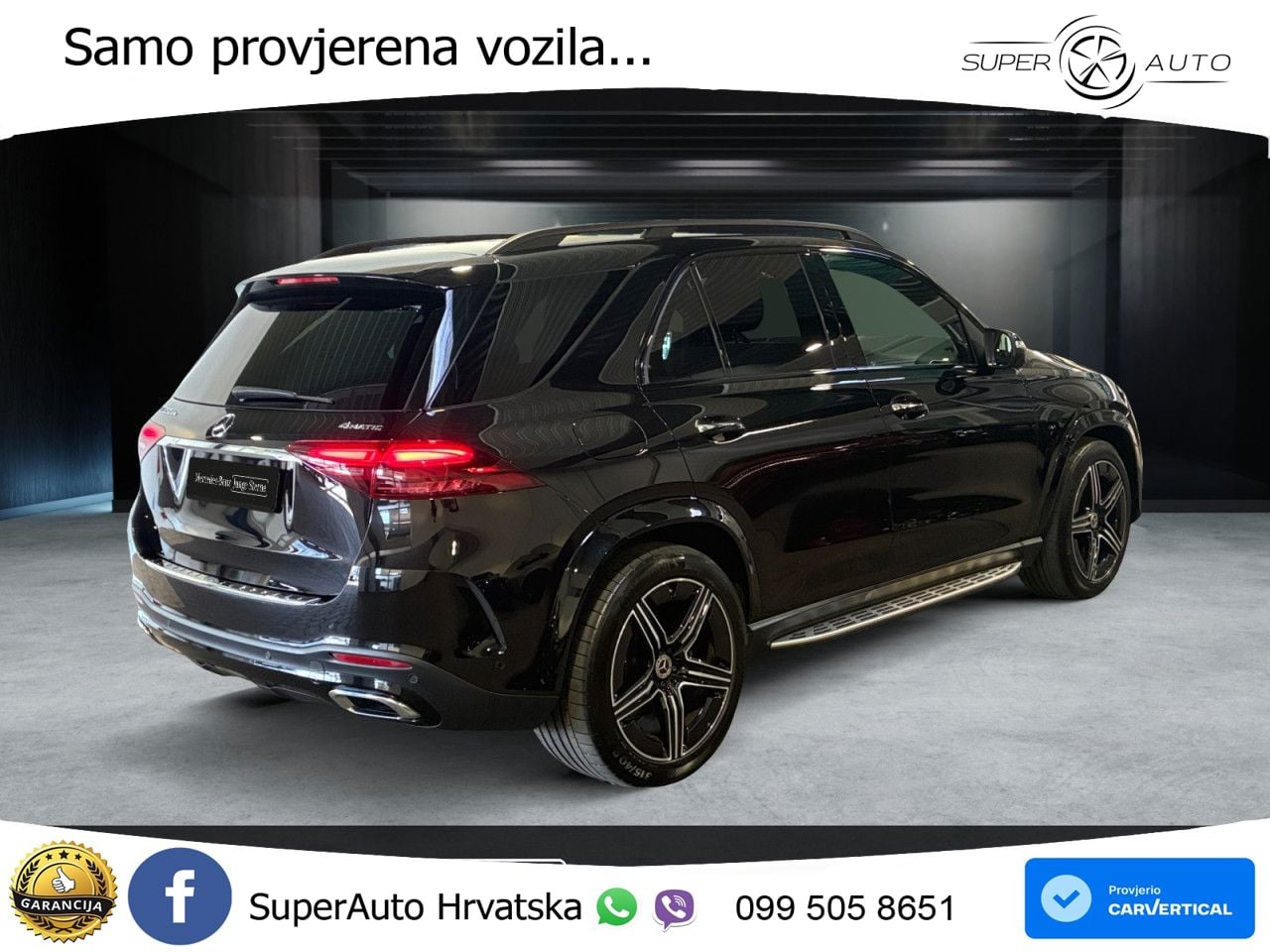 Mercedes GLE 350de (333 KS) 4MATIC 9G-TRONIC AMG ZRAČNI+ACC+GR SJED+KAM+PANO