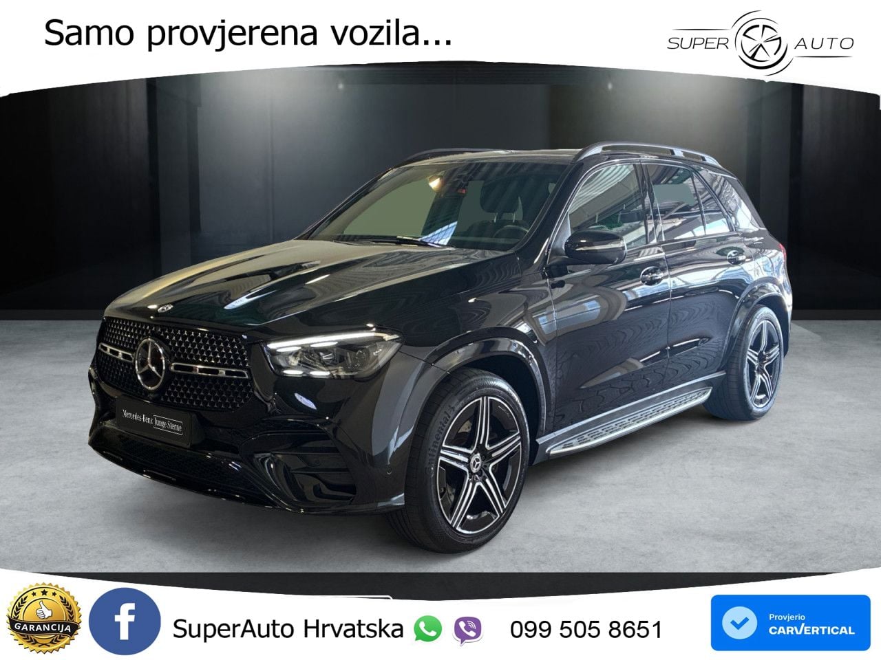 Mercedes GLE 350de (333 KS) 4MATIC 9G-TRONIC AMG ZRAČNI+ACC+GR SJED+KAM+PANO