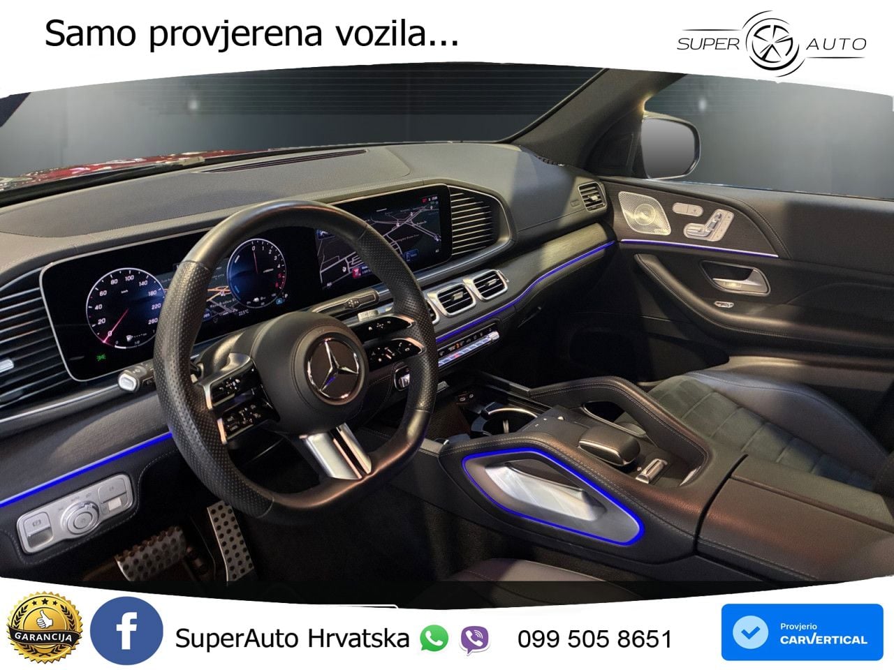 Mercedes GLE 350de (333 KS) 4MATIC 9G-TRONIC AMG ZRAČNI+ACC+GR SJED+KAM+PANO