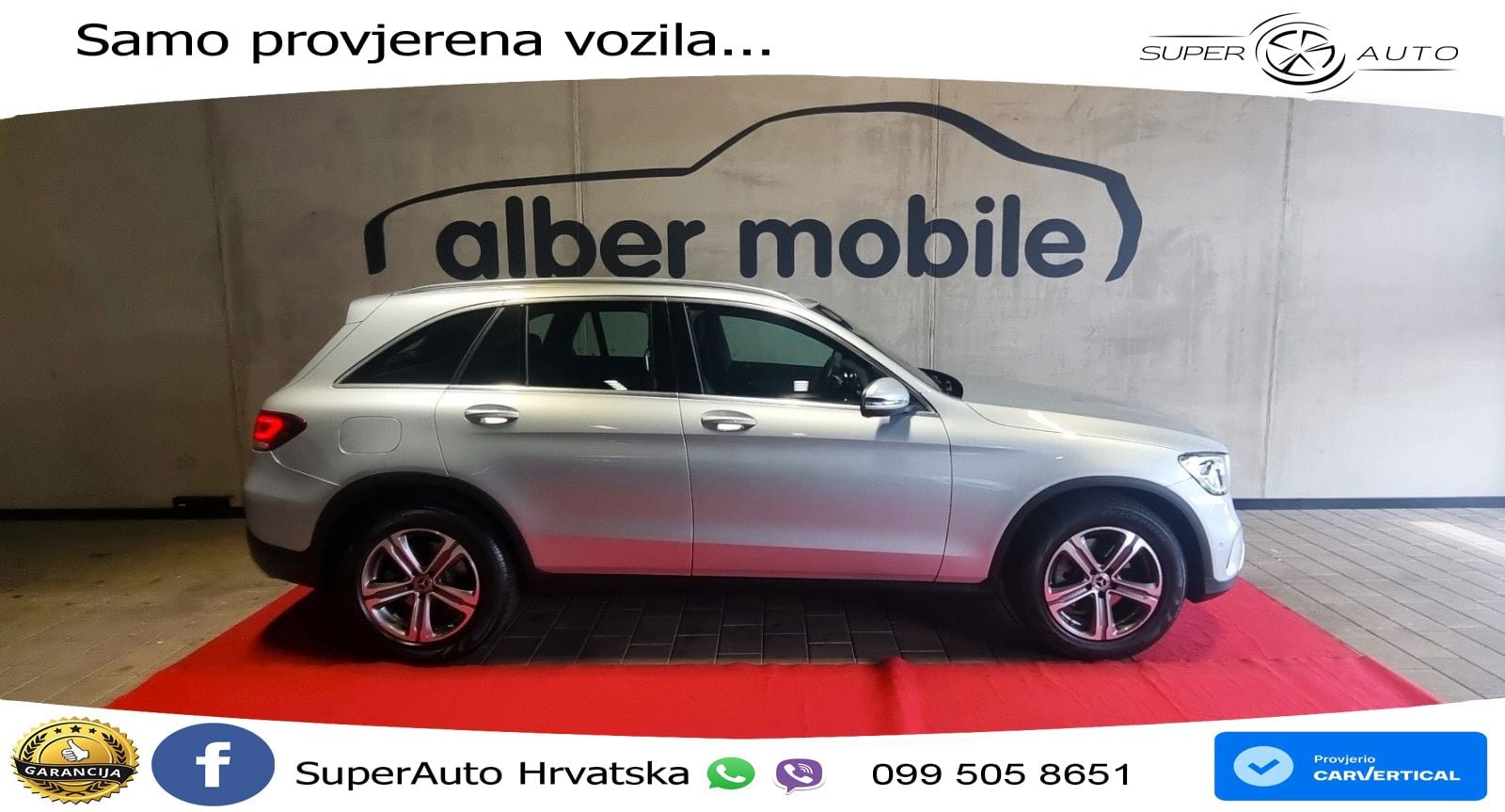 Mercedes GLC 220d (194 KS) 4MATIC G-TRONIC ZRAČNI+ACC+GR SJED+KAM