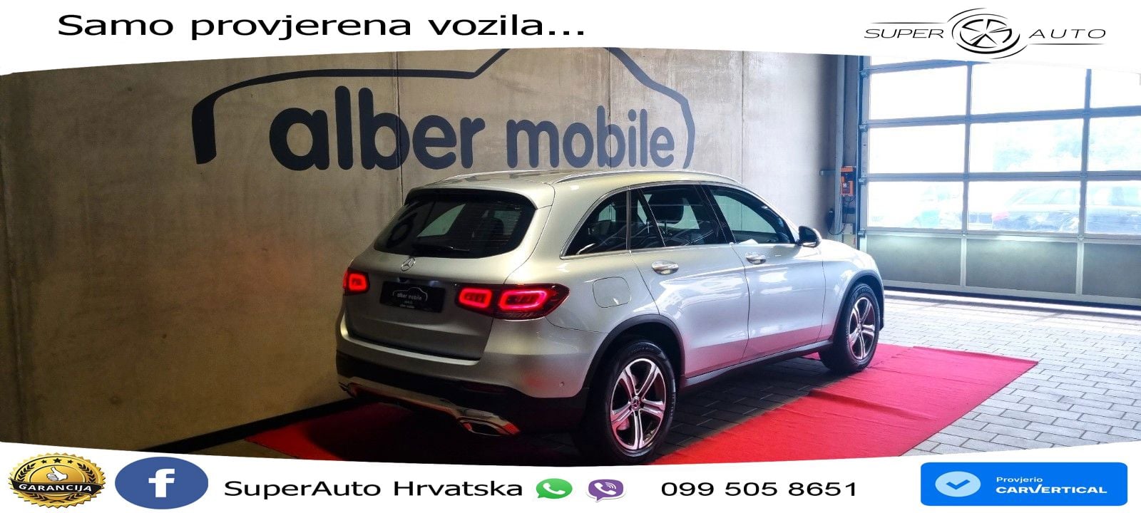 Mercedes GLC 220d (194 KS) 4MATIC G-TRONIC ZRAČNI+ACC+GR SJED+KAM