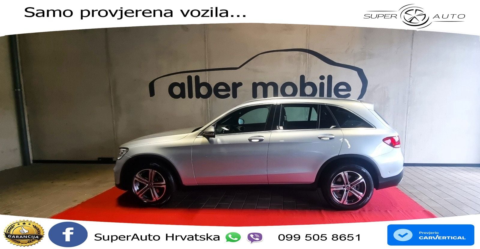 Mercedes GLC 220d (194 KS) 4MATIC G-TRONIC ZRAČNI+ACC+GR SJED+KAM