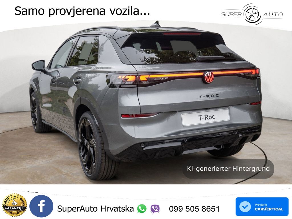 Volkswagen T-Roc 1.5 eTSI (150 KS)  DSG R-Line MATRIX+GR SJED+KAM