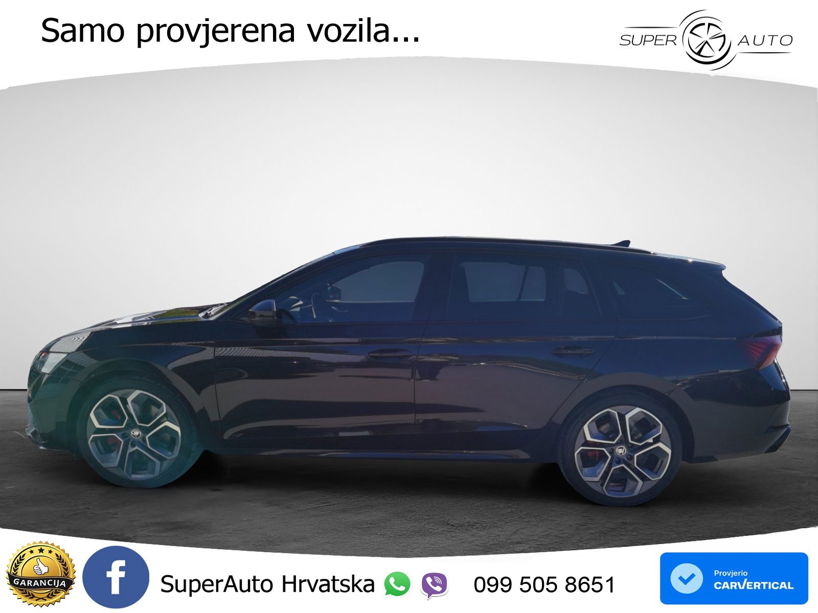 Škoda Octavia Combi RS 2.0 TSI (245 KS) DSG LED+GR SJED+ACC