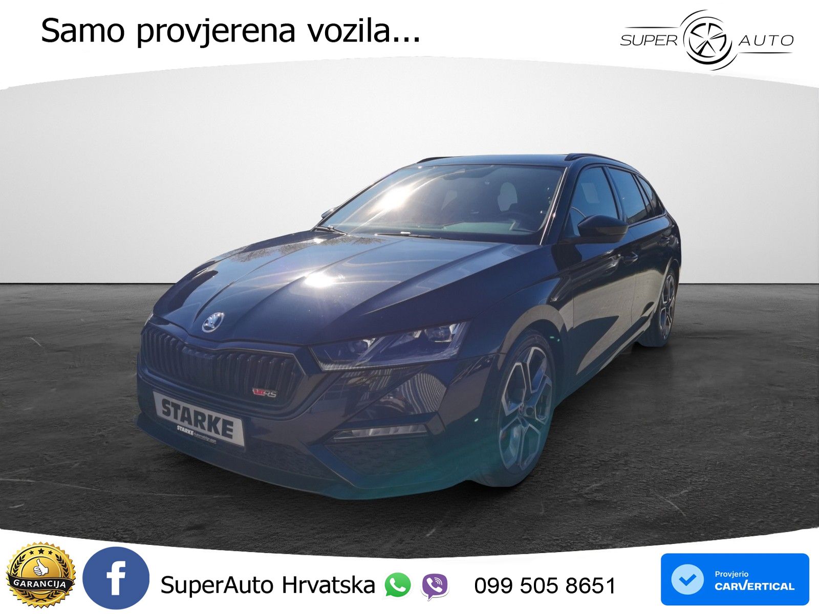 Škoda Octavia Combi RS 2.0 TSI (245 KS) DSG LED+GR SJED+ACC
