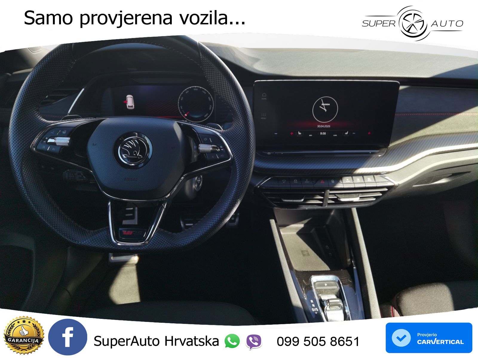 Škoda Octavia Combi RS 2.0 TSI (245 KS) DSG LED+GR SJED+ACC