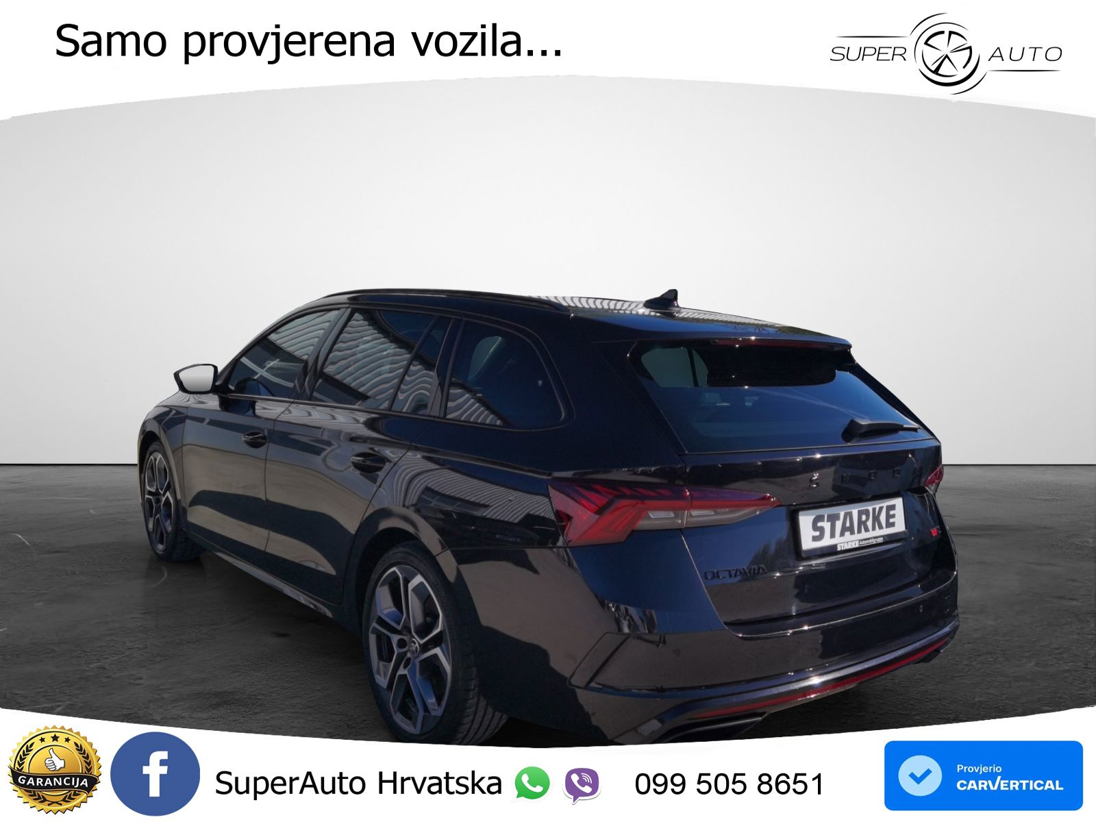 Škoda Octavia Combi RS 2.0 TSI (245 KS) DSG LED+GR SJED+ACC
