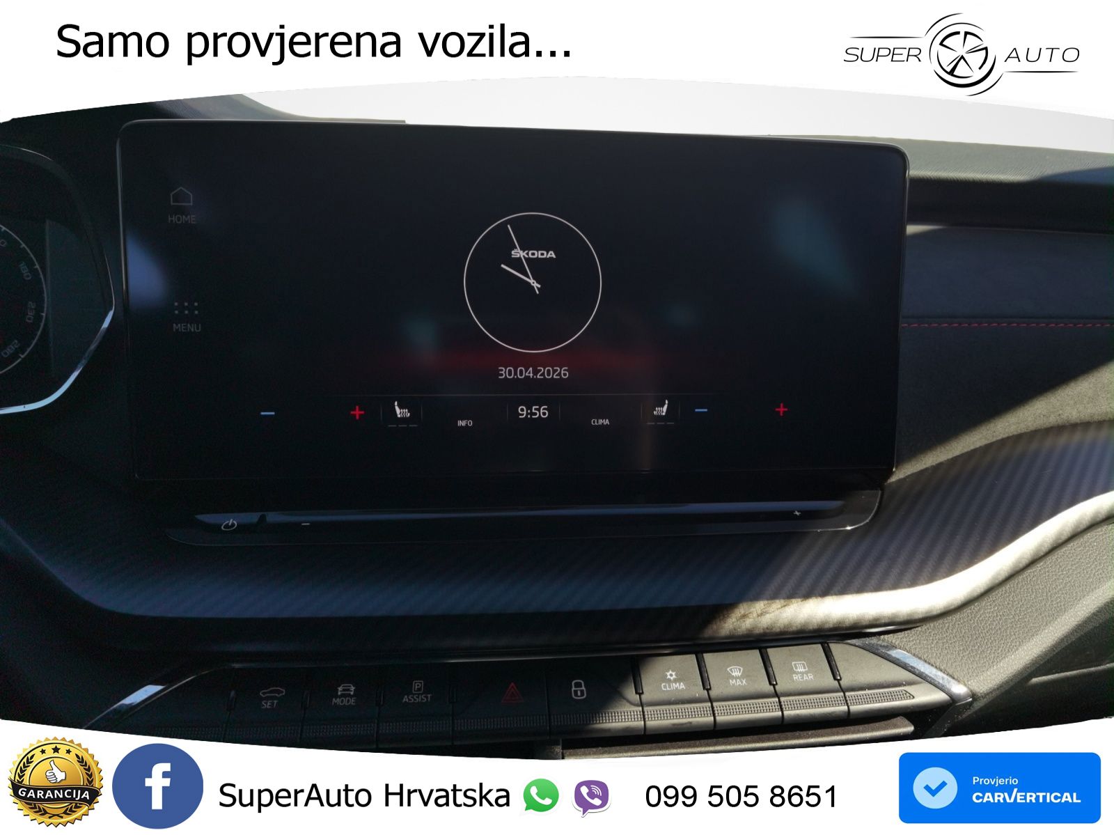 Škoda Octavia Combi RS 2.0 TSI (245 KS) DSG LED+GR SJED+ACC