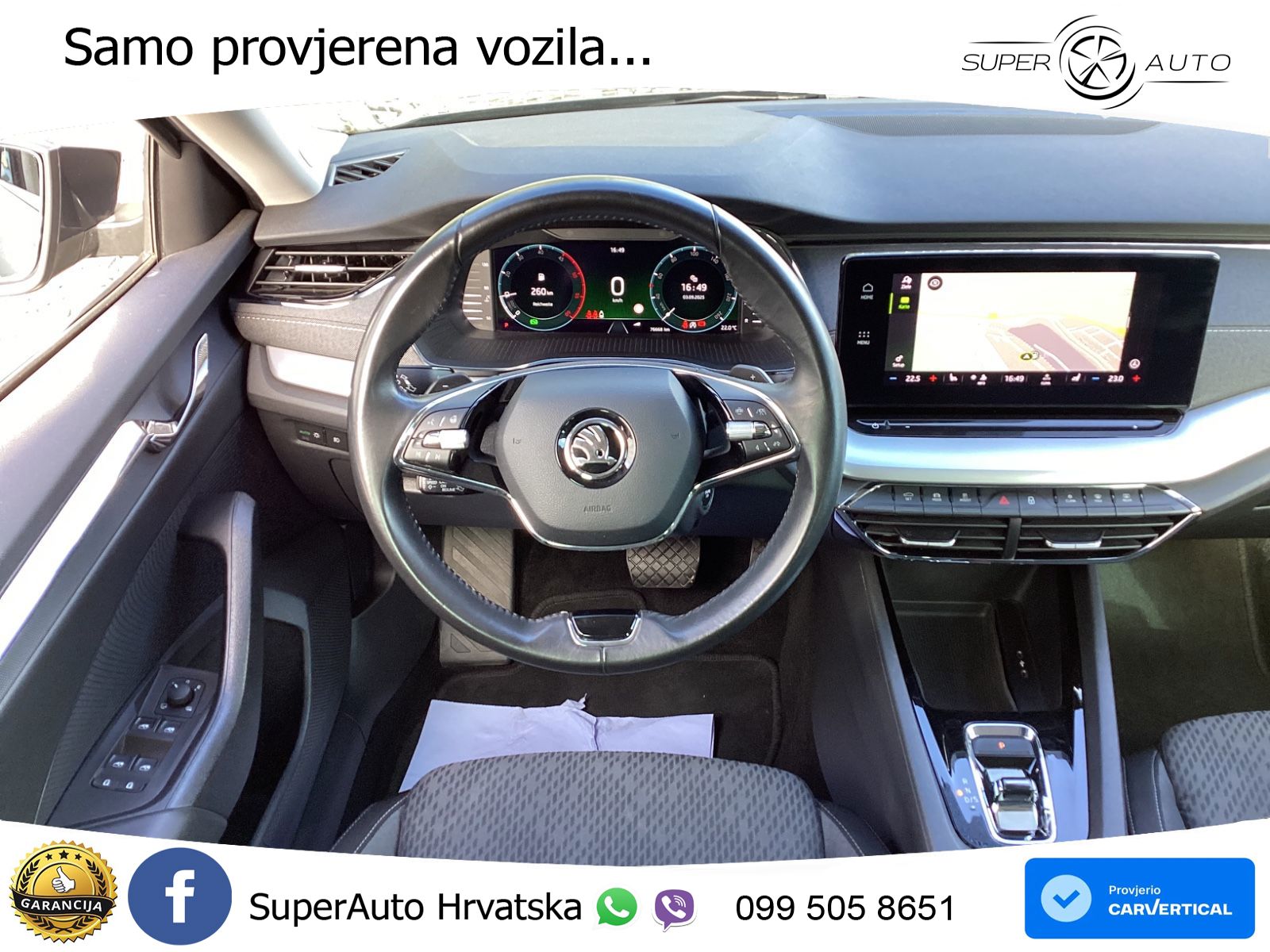 Škoda Octavia Combi 2.0 TDI (150 KS) DSG LED+GR SJED+ACC