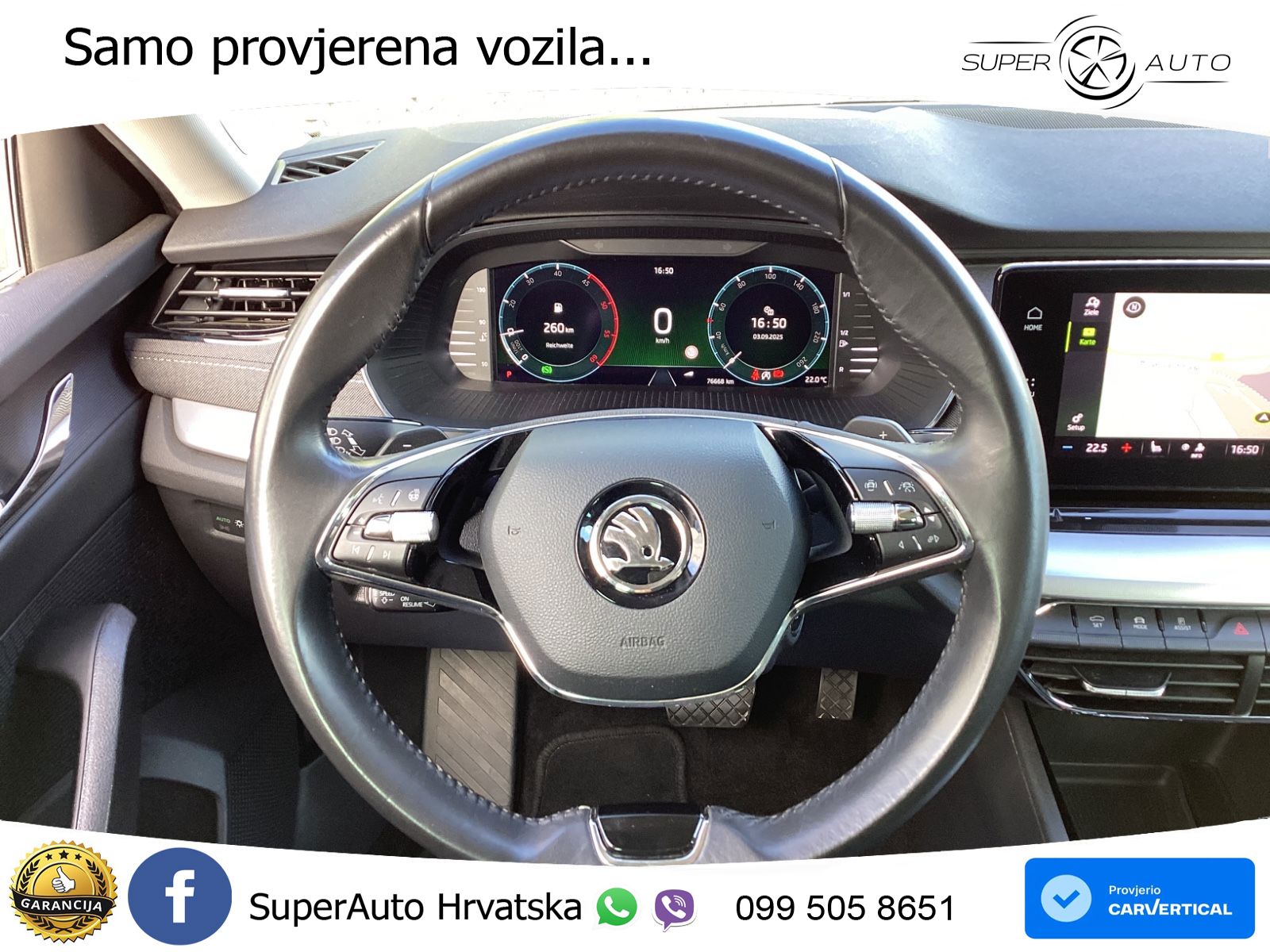 Škoda Octavia Combi 2.0 TDI (150 KS) DSG LED+GR SJED+ACC