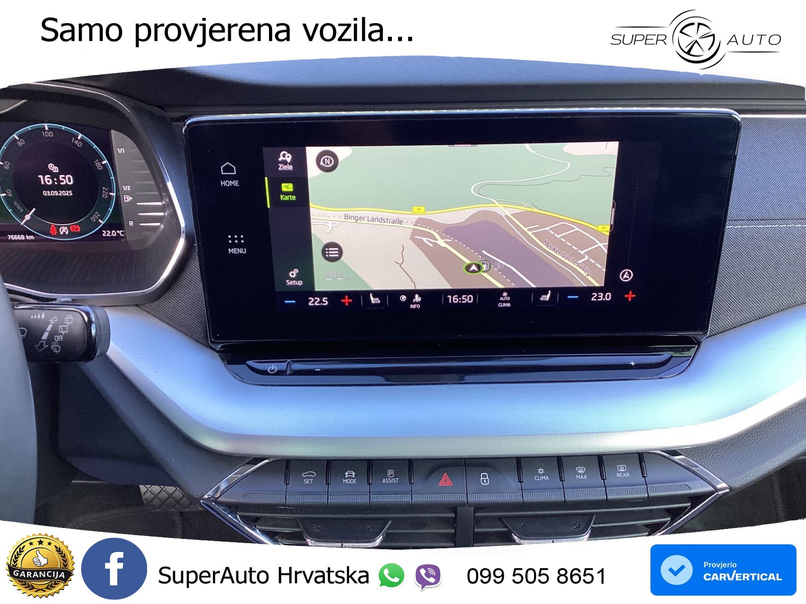 Škoda Octavia Combi 2.0 TDI (150 KS) DSG LED+GR SJED+ACC