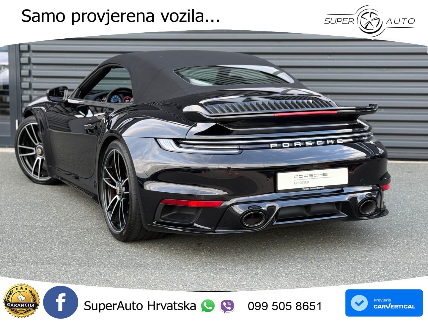 Porsche 911 Turbo S Cabriolet 3.8 (650 KS) PDK LED+GR SJED+ACC
