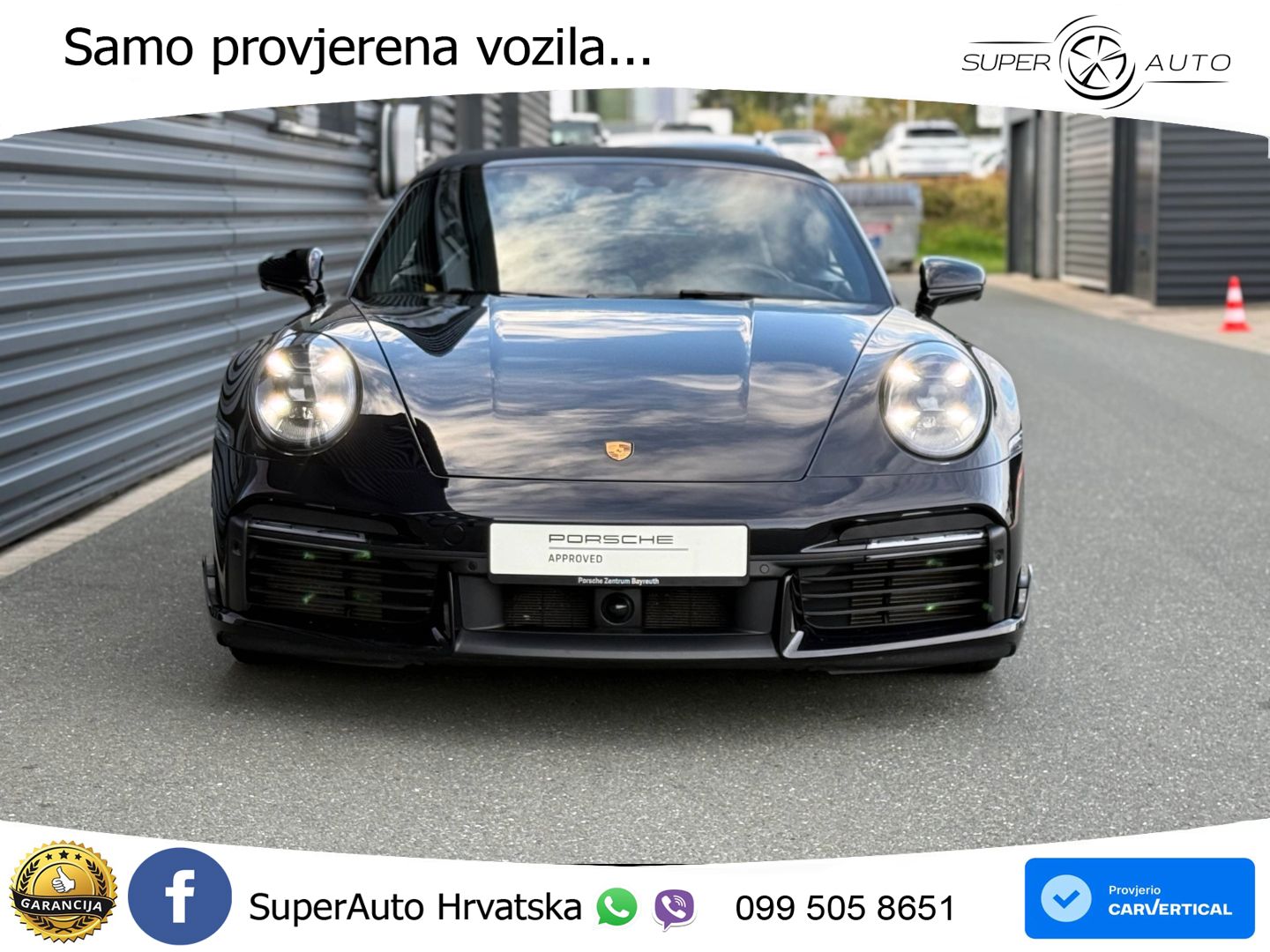 Porsche 911 Turbo S Cabriolet 3.8 (650 KS) PDK LED+GR SJED+ACC