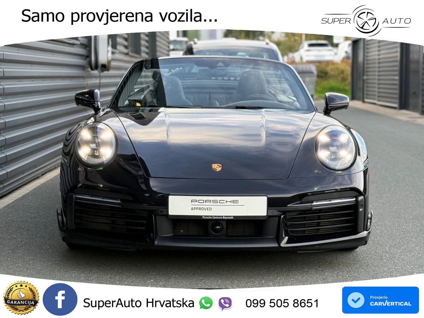 Porsche 911 Turbo S Cabriolet 3.8 (650 KS) PDK LED+GR SJED+ACC