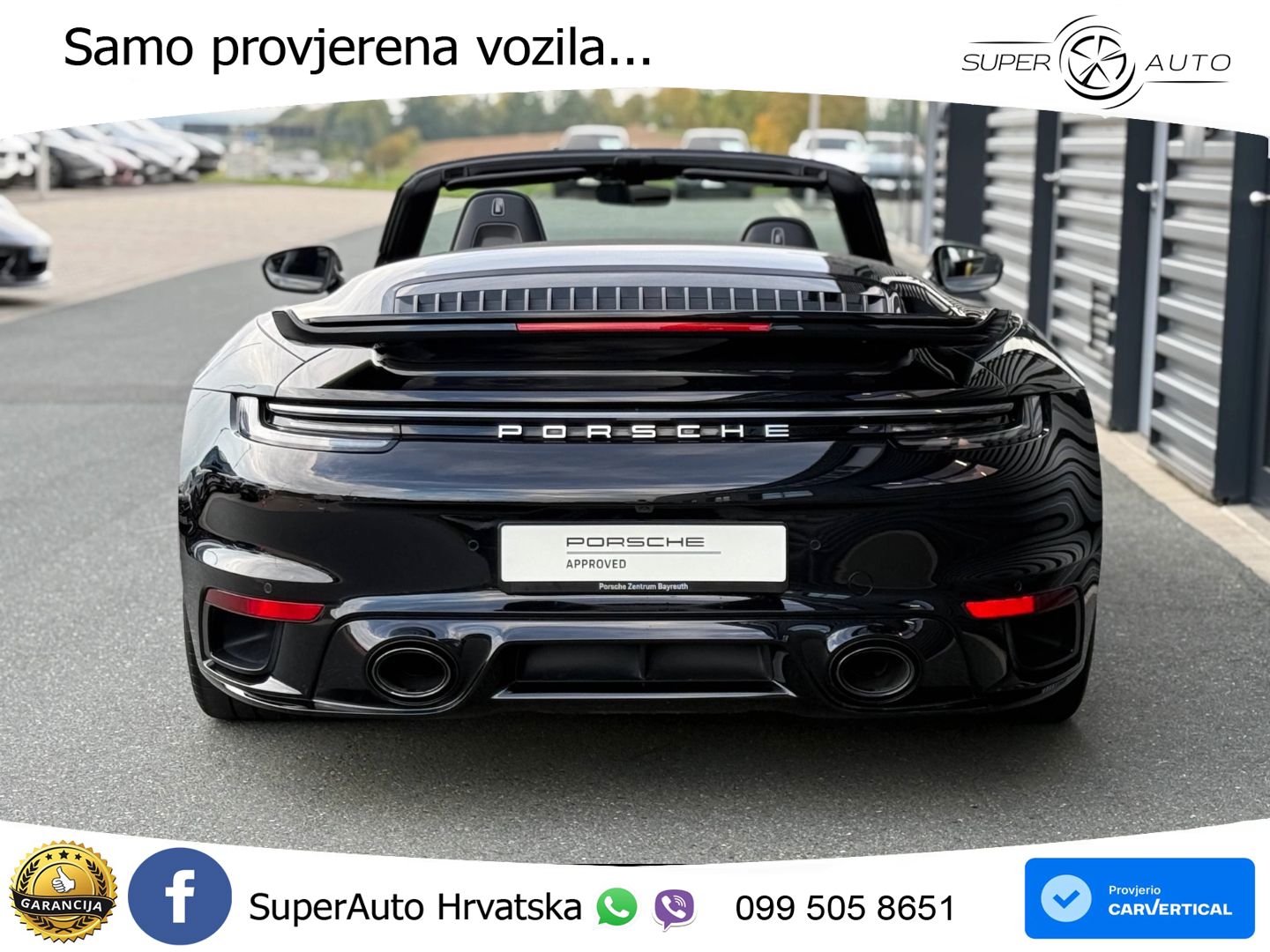 Porsche 911 Turbo S Cabriolet 3.8 (650 KS) PDK LED+GR SJED+ACC