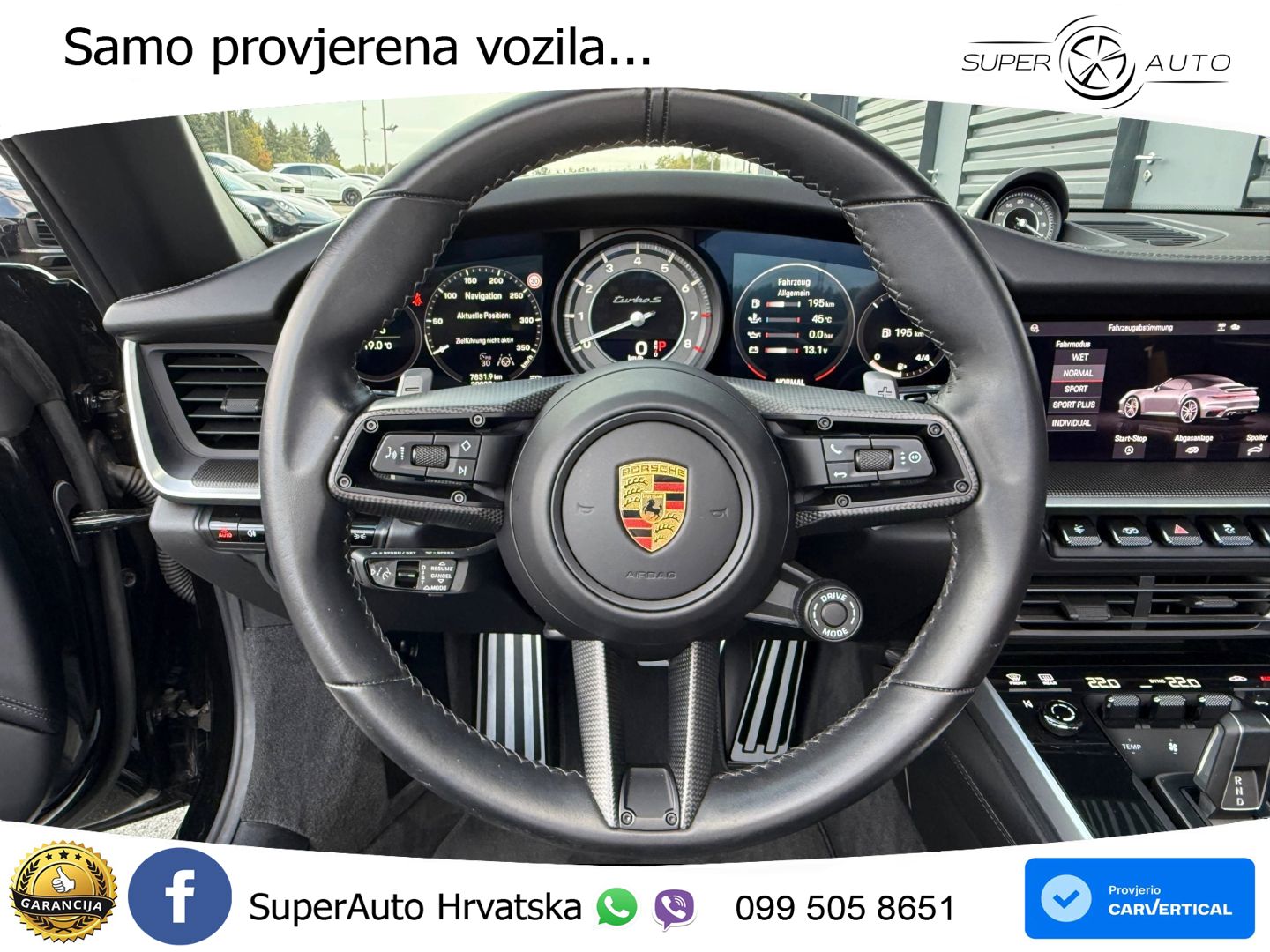 Porsche 911 Turbo S Cabriolet 3.8 (650 KS) PDK LED+GR SJED+ACC