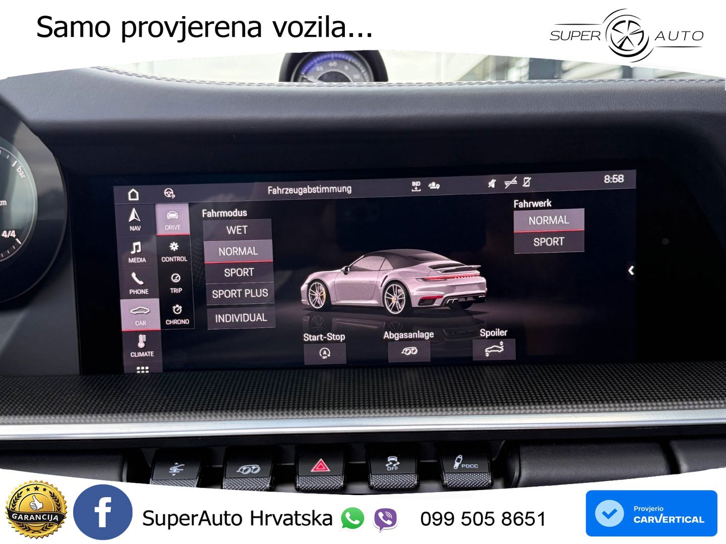 Porsche 911 Turbo S Cabriolet 3.8 (650 KS) PDK LED+GR SJED+ACC