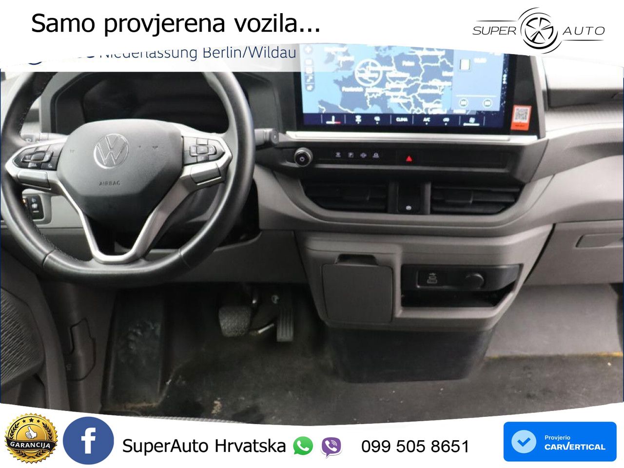 Volkswagen Transporter Kasten Lang VorbAHK Navi PDC Klima 150 KS