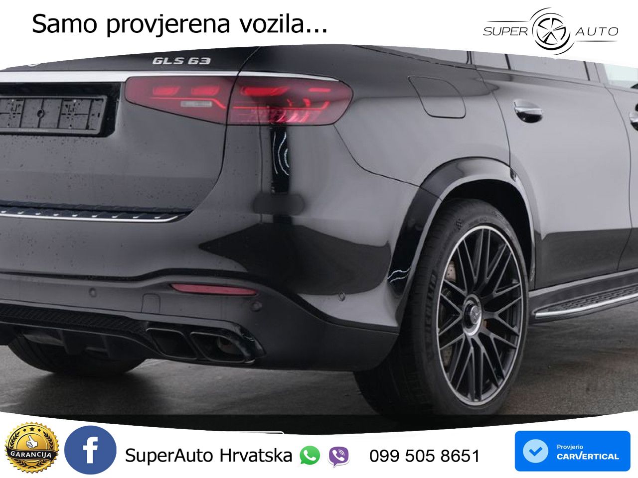 Mercedes-Benz GLS AMG GLS 63 V8 EQ Boost 4MATIC+ AMG SPEEDSHIFT TCT 9G LED+GR SJED+ACC