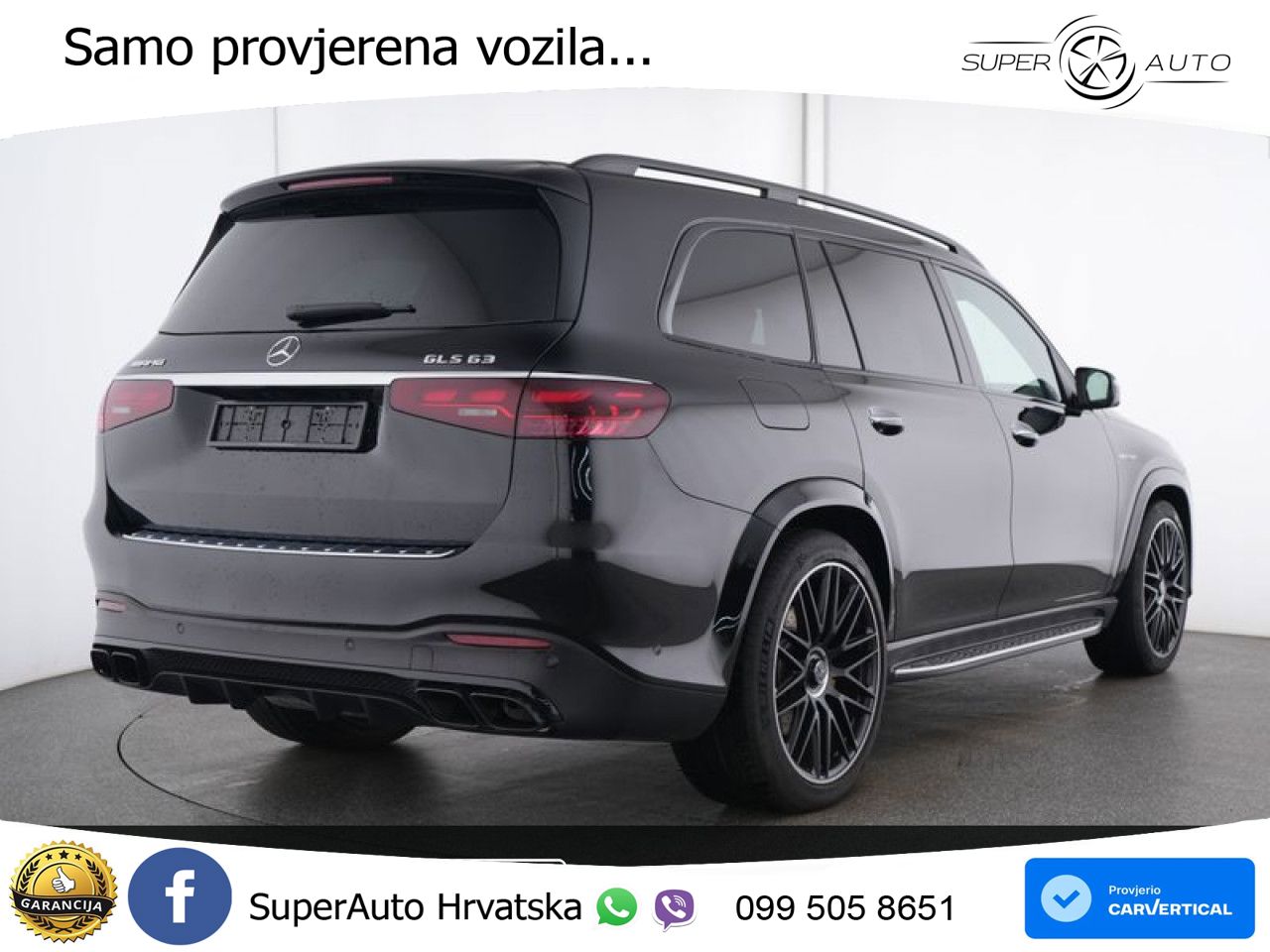 Mercedes-Benz GLS AMG GLS 63 V8 EQ Boost 4MATIC+ AMG SPEEDSHIFT TCT 9G LED+GR SJED+ACC
