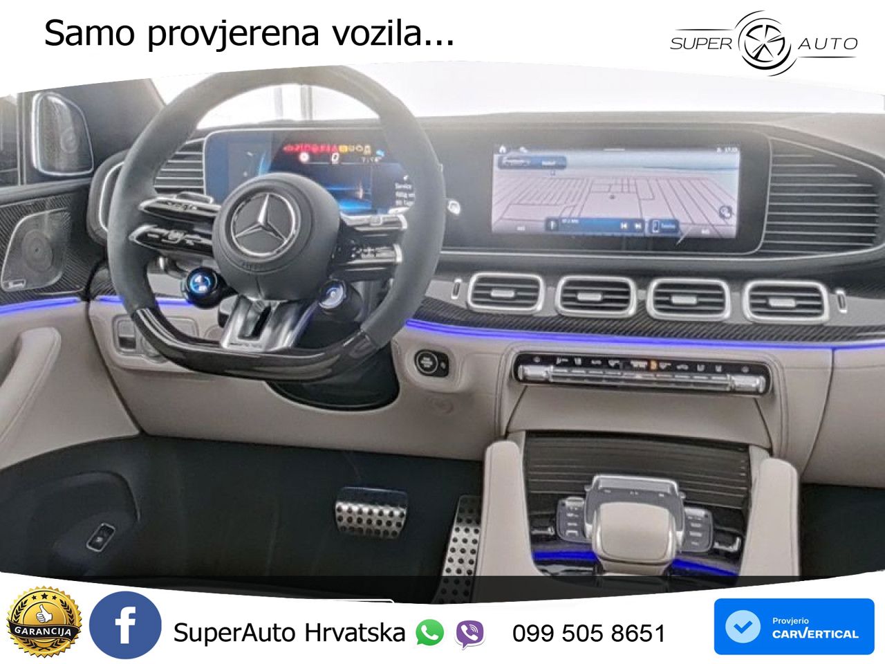 Mercedes-Benz GLS AMG GLS 63 V8 EQ Boost 4MATIC+ AMG SPEEDSHIFT TCT 9G LED+GR SJED+ACC