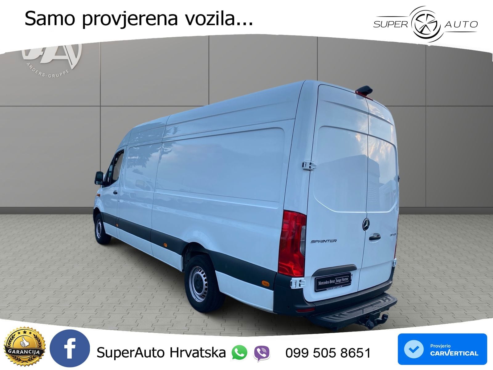 Mercedes-Benz Sprinter 317 Kasten L3H2 Schwing*Navi*SHZ*AHK2,0 170 KS